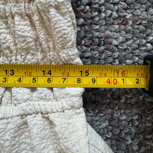 Astr the label Baby doll Coquette Cottagecore Tiered Cream Textured Maxi Dress - Picture 4 of 7